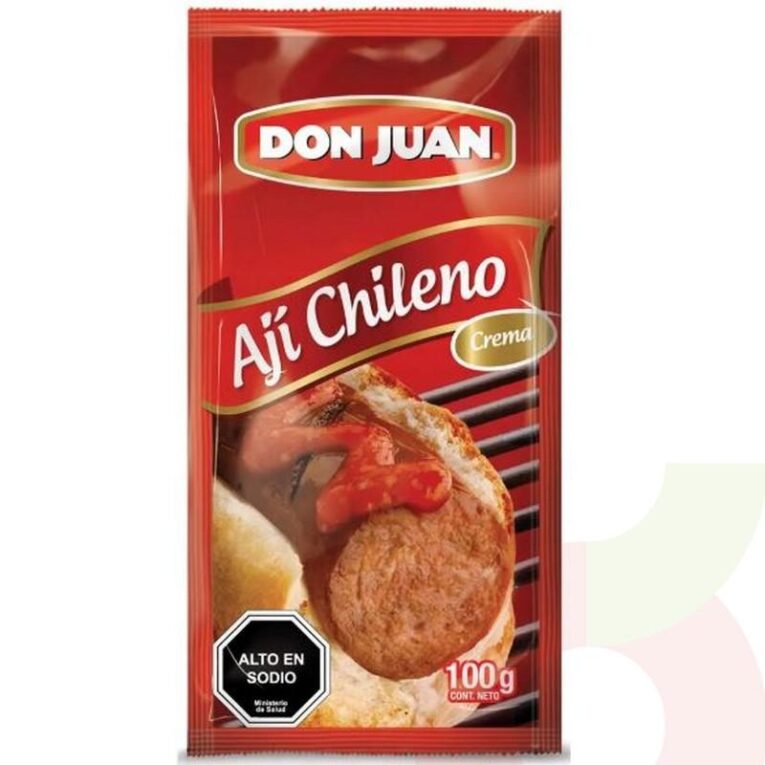 Ají Chileno Tradicional Don Juan Manga 48 Unidades de 100 g