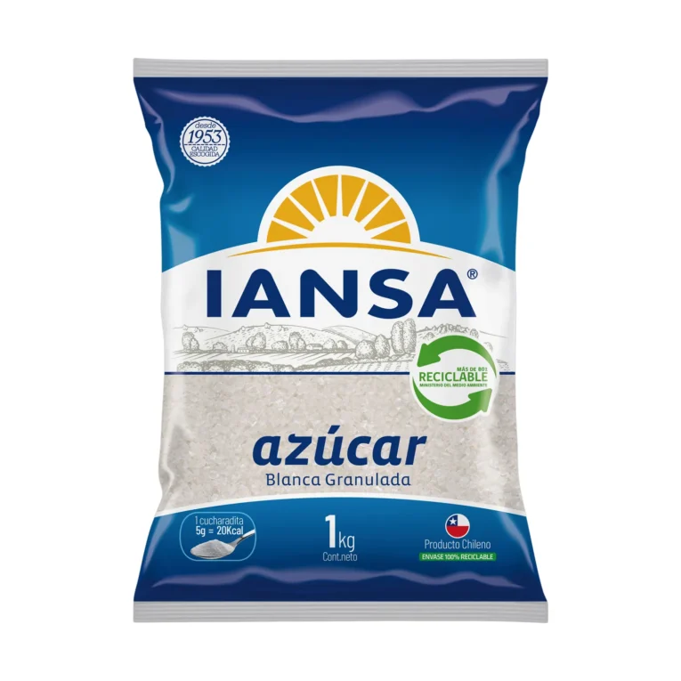Azúcar Granulada Iansa Manga 20 Unidades de 1 kg