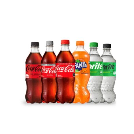 Bebida Gaseosa 591 cc (Pack de 6 Unidades)