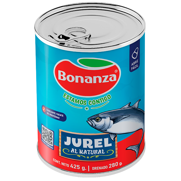 Jurel al Natural Bonanza Caja 24 Unidades de 425 g