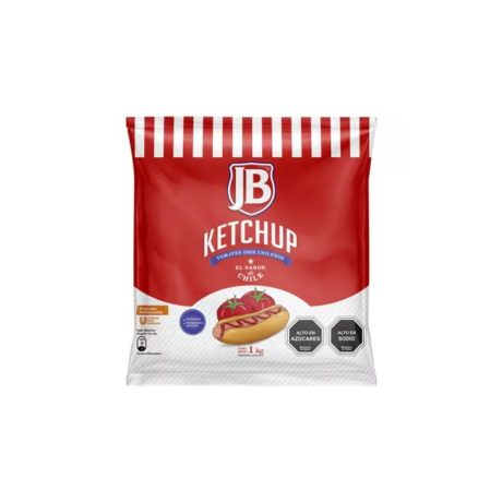 Ketchup Tradicional JB Caja 10 Unidades de 1 kg