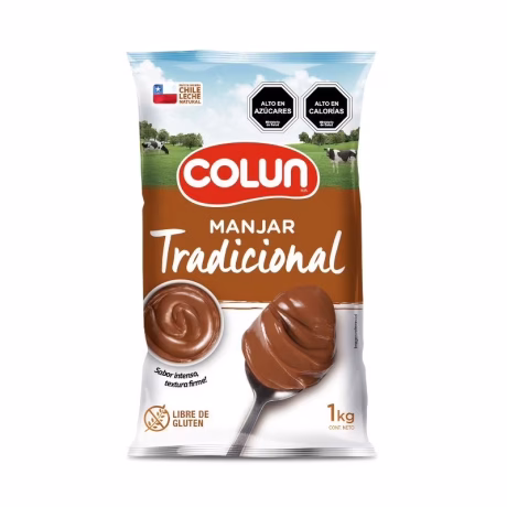 Manjar Tradicional Colun Caja 12 Unidades de 1 kg