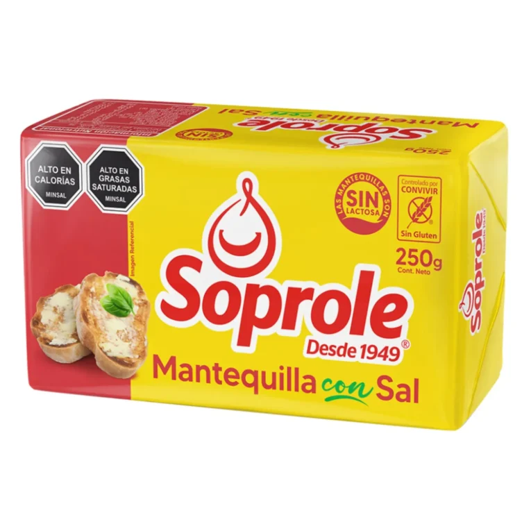 Mantequilla con Sal Soprole Caja 30 Unidades de 250 g