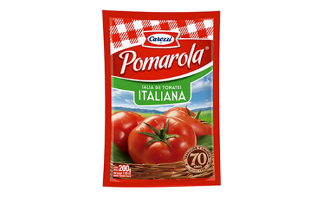 Salsa de Tomate Carozzi Pomarola 200g Caja 36 Unidades