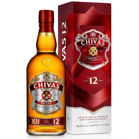 Whisky Chivas Regal 12 Años 1 Litro